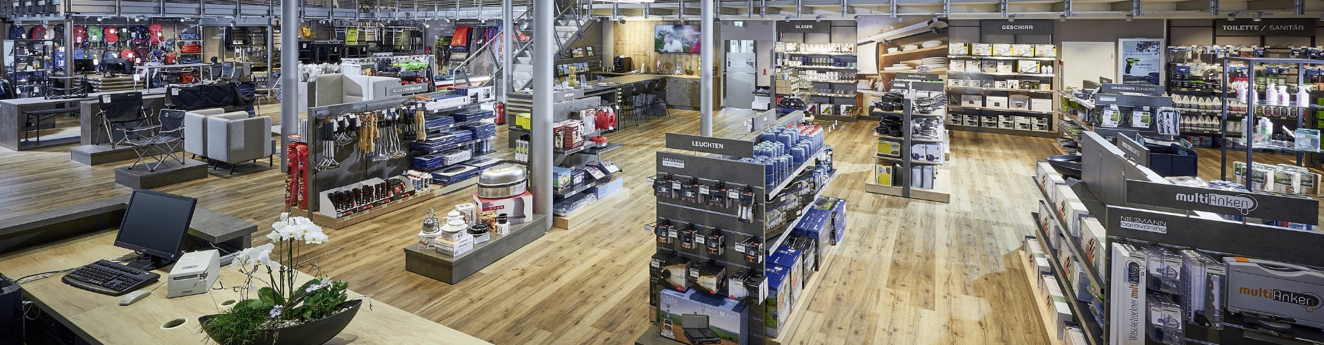 Der Zubehör-Shop bei Niesmann Caravaning in Polch bei Koblenz 